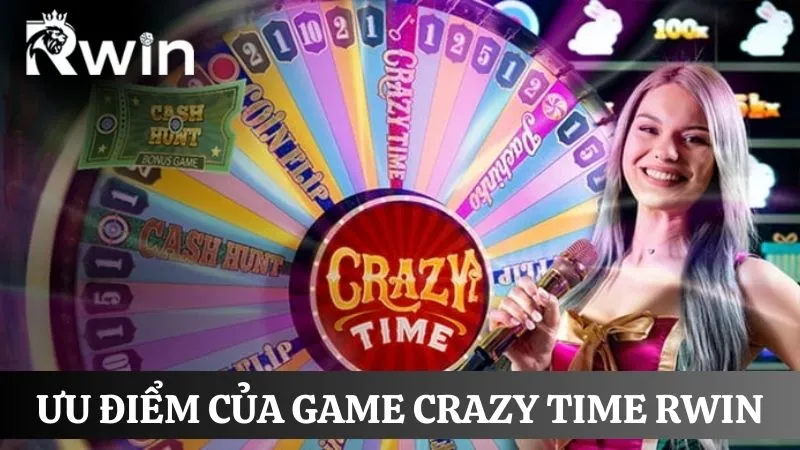 Ưu điểm của game cá cược Crazy Time