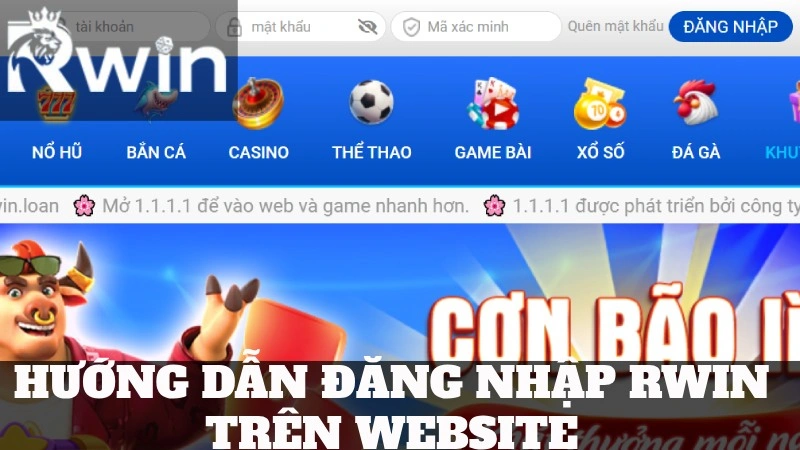 Hướng dẫn đăng nhập Bl555 trên website